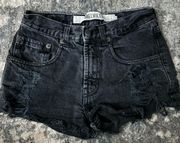 Brandy Melville black Jean shorts