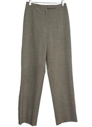 Tahari Wool Blend Wide Leg Lined Flowy Business Work Dress Pants Size 4