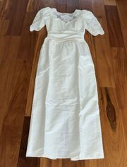 Vintage Alfred Angelo silk gown