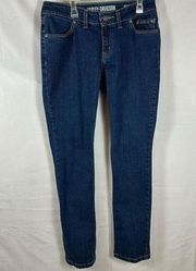 Harley-Davidson Women’s Jeans Straight Leg Mid-Rise Stretch Denim Dark Indigo 27