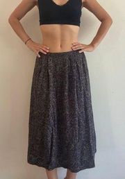 Long Vintage Maxi Skirt