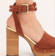 Justin  platform block heel