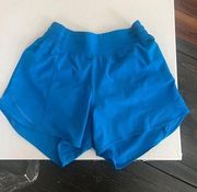 Blue Hotty Hot Shorts 4” Size 4