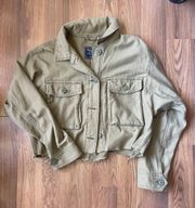 Abercrombie And Fitch Cropped Jacket