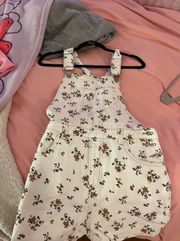 floral overalls