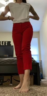 Red Dress Pants