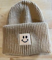 Brown beanie