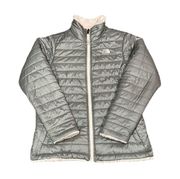 Girls  Mossbug Swirl Reversible Jacket