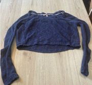 Victoria’s Secret blue knitted sweater