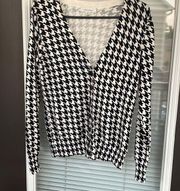 Black and White Cardigan