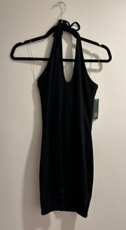 Black  Halter Dress