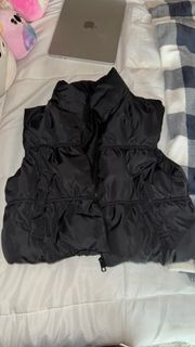 Black Puffer Vest