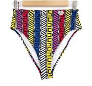 FOREVER 21 High Waisted Bikini Bottoms Multi L