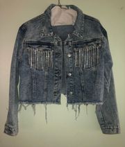 Cropped Jean Jacket