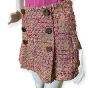 Liz Tweed Mini  Skirt
