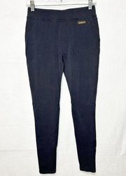 Matilda Jane Women's Gray Cul-de-Sac Sandy Pants Pull-on Leggings Sz M (26x27)