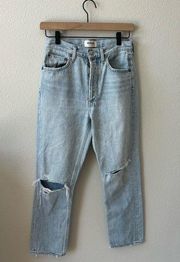 Agolde distressed Riley jeans