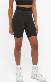 FEAR OF GOD ESSENTIALS Athletic Bike Shorts in Iron Size X-Small