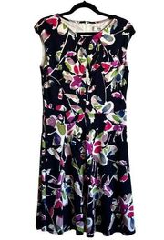Wisp Stitch Fix Floral Spring Sleeveless Dress Size US 10P