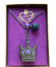 Princess  Crown Locket Necklace