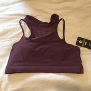 Body Glove Dark Purple Sports Bra Bikini Top