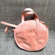 Lauren Conrad pink round cross body purse