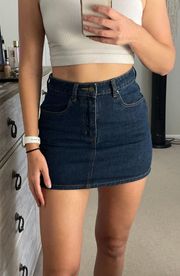 Denim Skirt