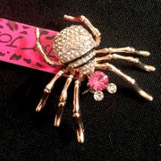 spider brooch pin pendant