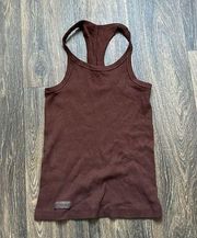 Brown Tank Top