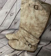 Shiekh - tosca - beige tall boots - 10 - NWT