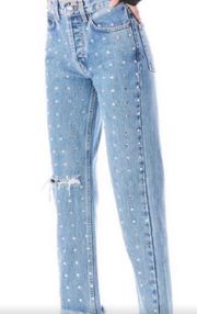 Emelia Rhinestone Jeans