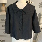 John Paul Richard Blazer Charcoal jacket 12 Womens