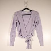 NWOT Sage the Label Lilac Top