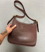 Vintage Leather Crossbody Purse