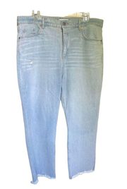 Made and loved High Waist Straight Crop Jeans Size 32/14
