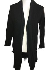 PROLOGUE BLACK CLASSIC CHIC CARDIGAN SMALL