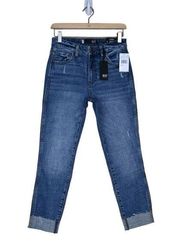 Kut from the Kloth Womens 0 High Rise Catherine Fab Ab Boyfriend Jeans NEW