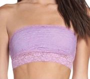 Free People Lace Bandeau Light Purple