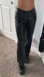 Vintage  leather pants  Y2K
