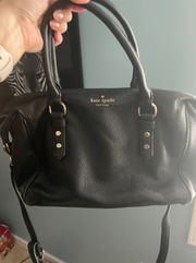 Kate Spade Black Leather Handbag