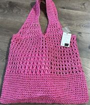 Falls Creek Crochet Hobo Tote Bag & Pouch New