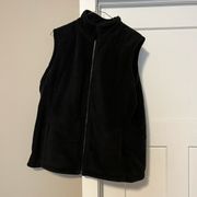 Lands End Black Vest