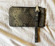 Snake Print Wallet