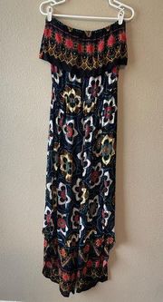 EARTHBOUND Off  Strapless Jumpsuit SZ M