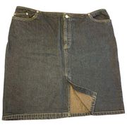 Old Navy blue jeans dark wash denim skirt