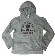 Schrute Farms The Office TV Show Size Medium Dwight Graphic Pullover Hoodie