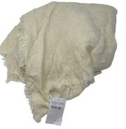 Treasure & Bond Women's One Size Ivory Dove Scarf Fringe NEW*