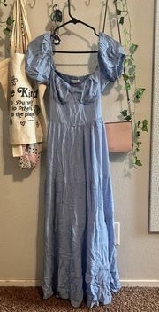 Light Blue Maxi Dress