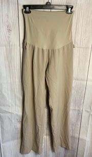 Motherhood Khaki Tan Maternity Pants Lg