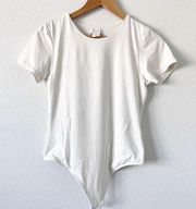 1960 Ivory Short Sleeve Bodysuit